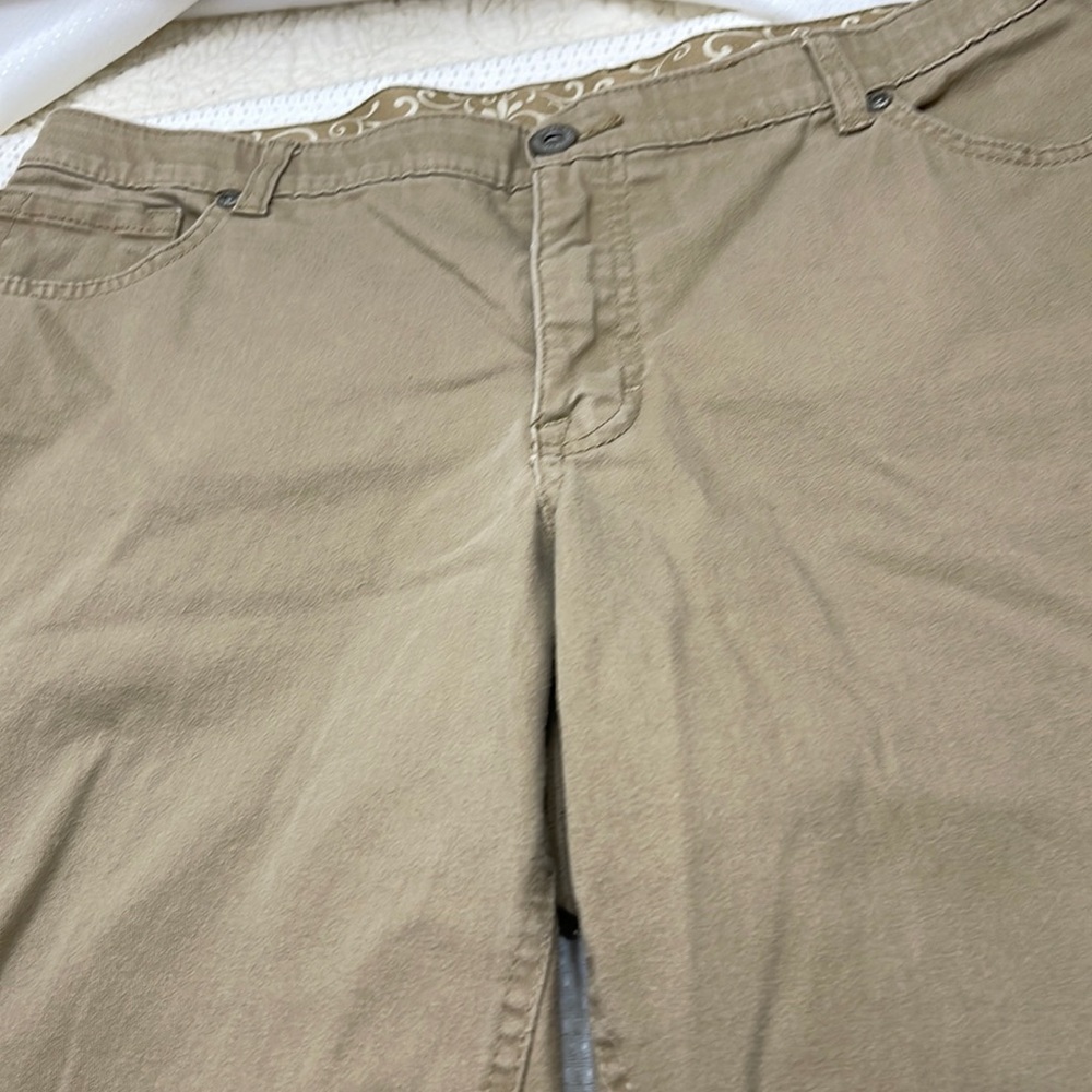 Faded Glory Tan Cotton Jeans Size 16W  sku jeans